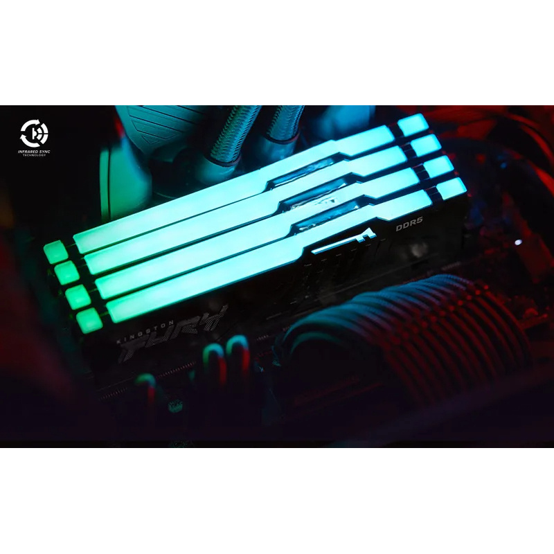 Memória Desktop Kingston FURY  - 64Gb Ddr5 6000Mhz Cl30 2X32Gb Desktop avaliação e preço
